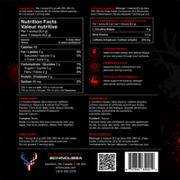 Schinoussa Woke AF Pre-Workout – Fruit Punch (40 Servings) – Canadian Owned, Extreme Energy, Enhanced Focus & Explosive Performance image 2
